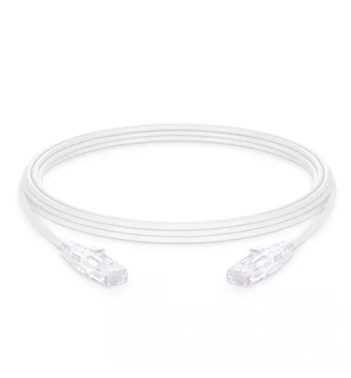 Ցանցային մալուխ ծայրակալներով ODEX UTP Cat6 LSZH 24AWG 3m Սպիտակ