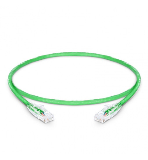 Ցանցային մալուխ ծայրակալներով ODEX UTP Cat6 LSZH 24AWG 15cm (White, Yellow, Red, Light blue, Green)