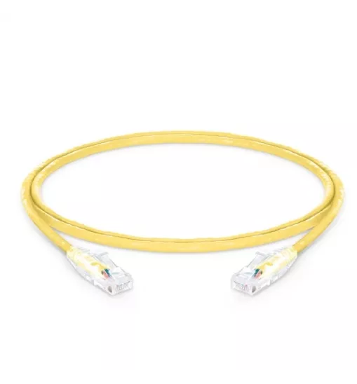 Ցանցային մալուխ ծայրակալներով ODEX UTP Cat6 LSZH 24AWG 30cm (White, Yellow, Red, Light blue, Green)