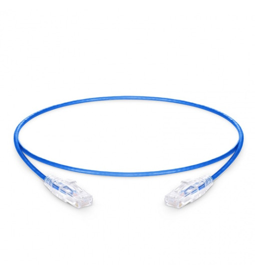 Ցանցային մալուխ ծայրակալներով ODEX UTP Cat6 LSZH 28AWG 30cm (White, Yellow, Red, Light blue, Green)