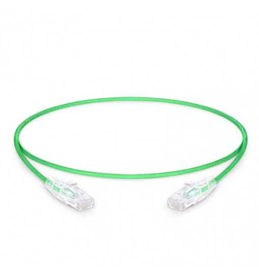 Ցանցային մալուխ ծայրակալներով ODEX UTP Cat6 LSZH 28AWG 15cm (White, Yellow, Red, Light blue, Green)