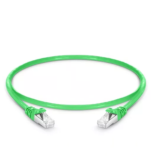 Ցանցային մալուխ ծայրակալներով ODEX UTP Cat6 LSZH 24AWG 30cm (White, Yellow, Red, Light blue, Green)