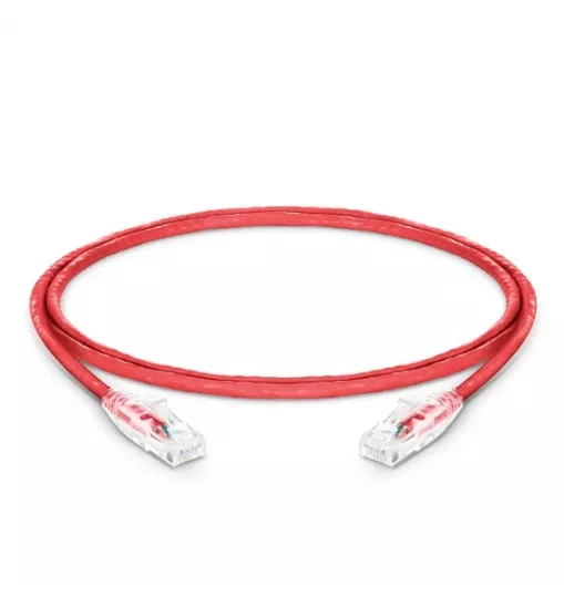 Ցանցային մալուխ ծայրակալներով ODEX UTP Cat6 LSZH 24AWG 30cm (White, Yellow, Red, Light blue, Green)