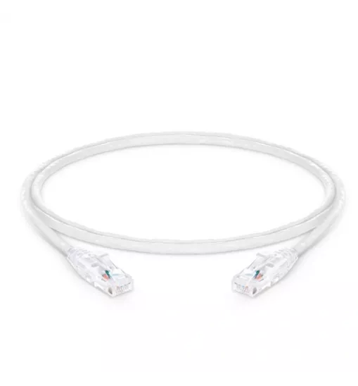Ցանցային մալուխ ծայրակալներով ODEX UTP Cat6 LSZH 24AWG 30cm (White, Yellow, Red, Light blue, Green)