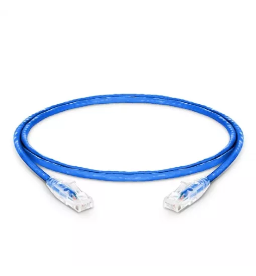 Ցանցային մալուխ ծայրակալներով ODEX UTP Cat6 LSZH 24AWG 30cm (White, Yellow, Red, Light blue, Green)