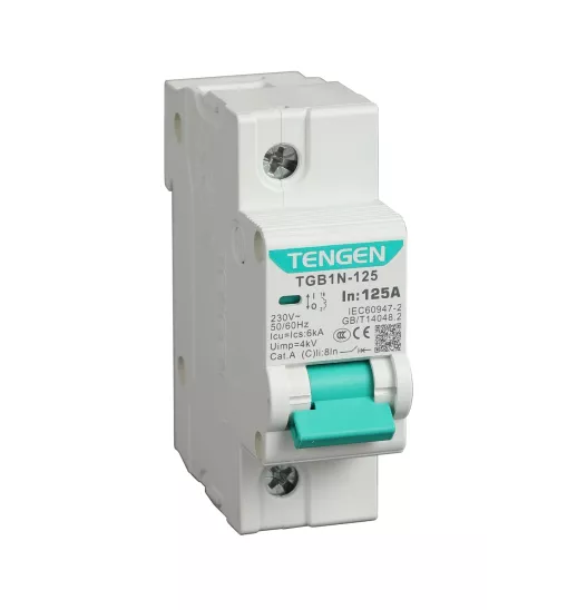 Ավտոմատ անջատիչ TGB1N-125 1P C80